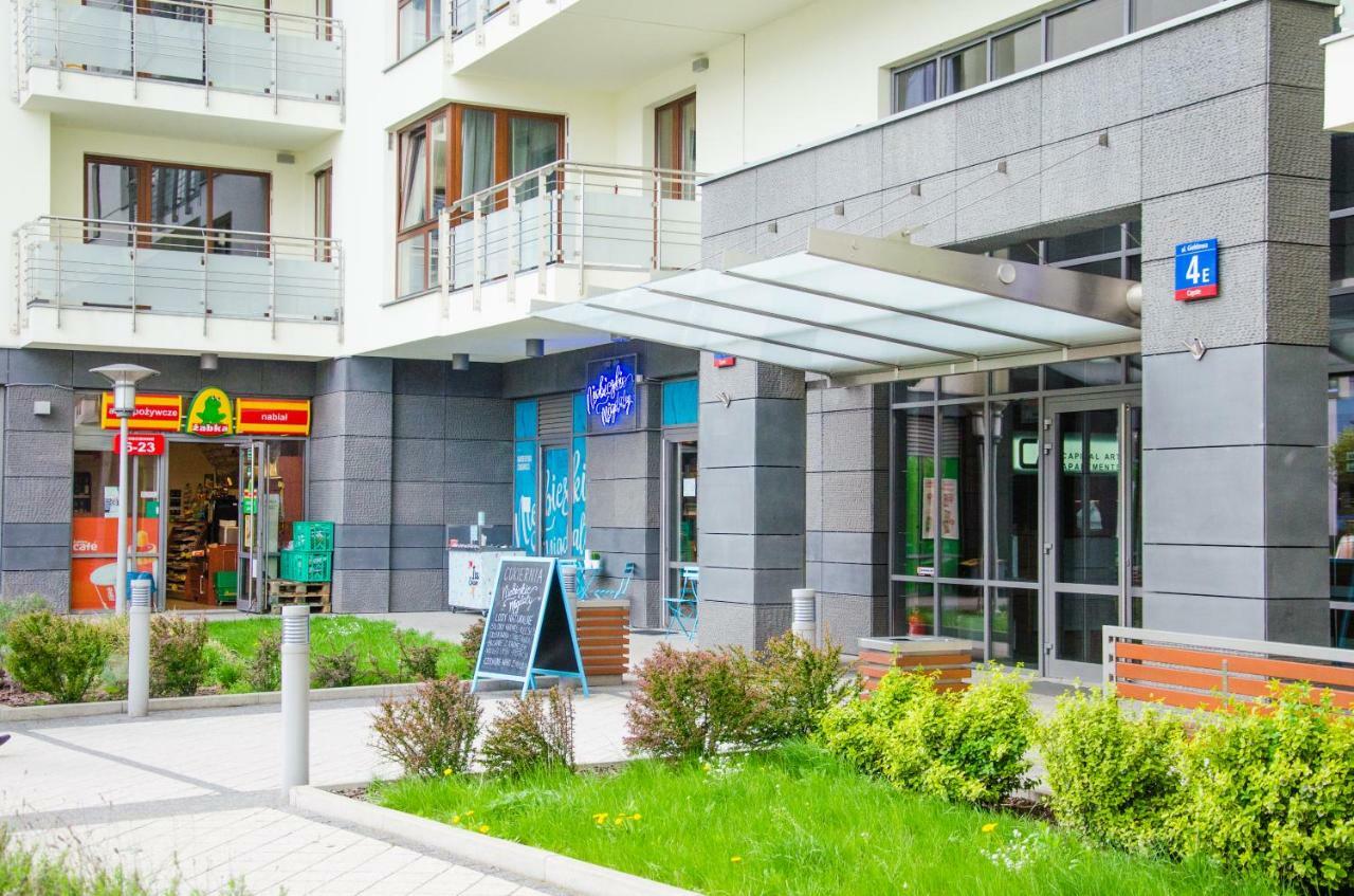 Apartament Centrum Gieldowa Varsavia Esterno foto